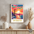 San Francisco California Poster - GroovyGrove