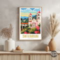 Santa Barbara California Poster - GroovyGrove