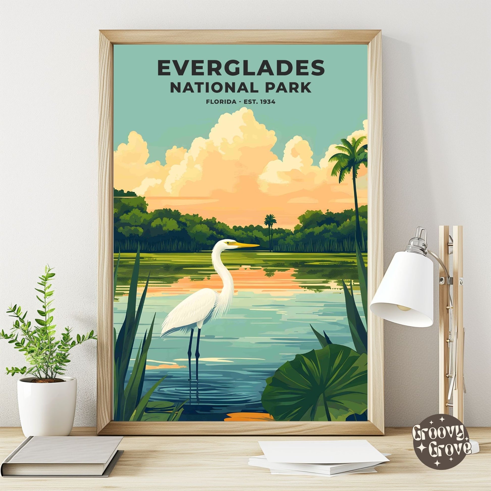 Everglades National Park Poster - GroovyGrove