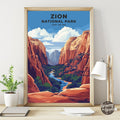 Zion National Park Poster - GroovyGrove