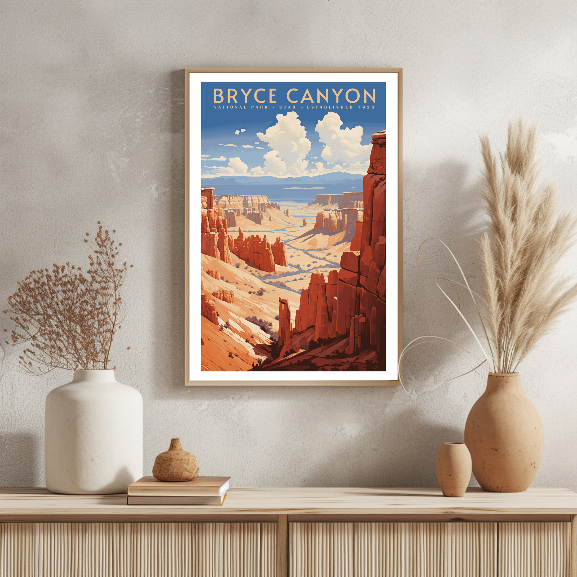 Bryce Canyon National Park Vintage Poster - GroovyGrove