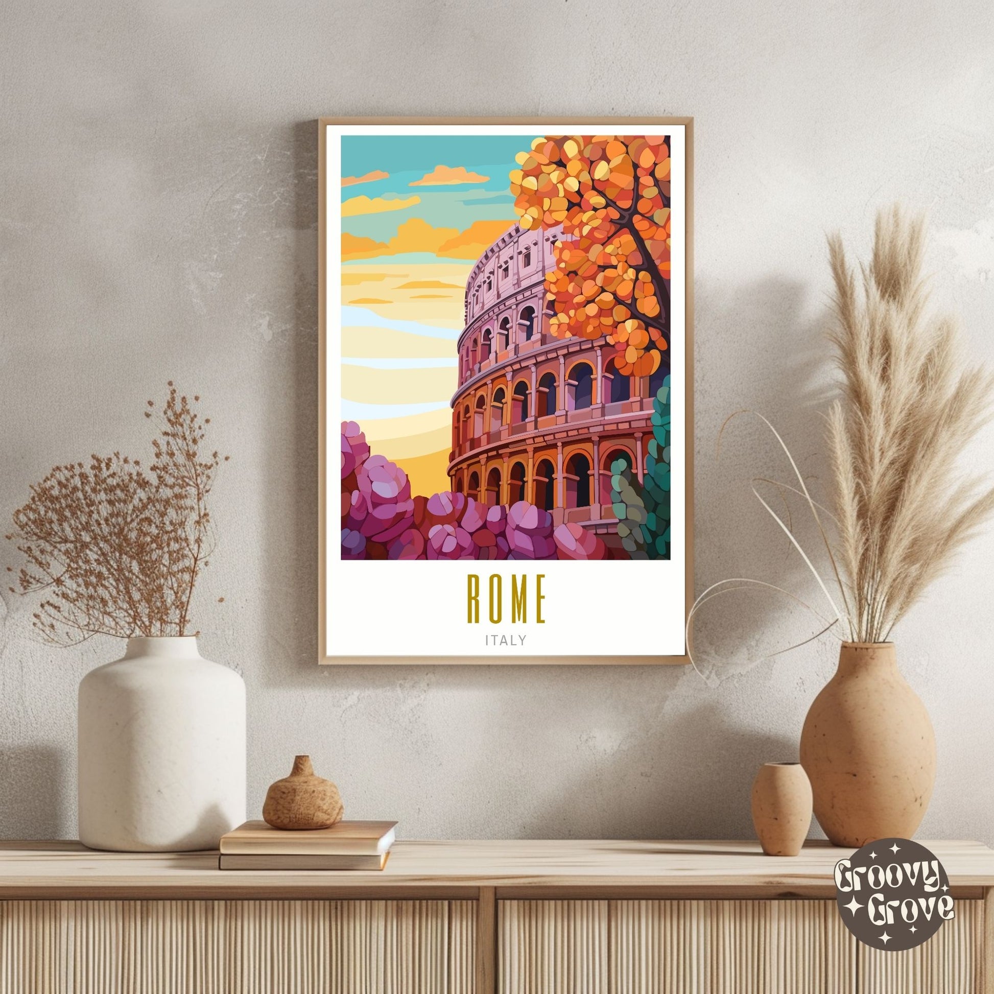 Rome Italy Poster - GroovyGrove