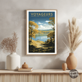 Voyageurs National Park Vintage Poster - GroovyGrove