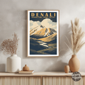 Denali National Park Vintage Poster - GroovyGrove