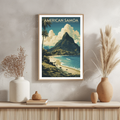 American Samoa National Park Vintage Poster - GroovyGrove