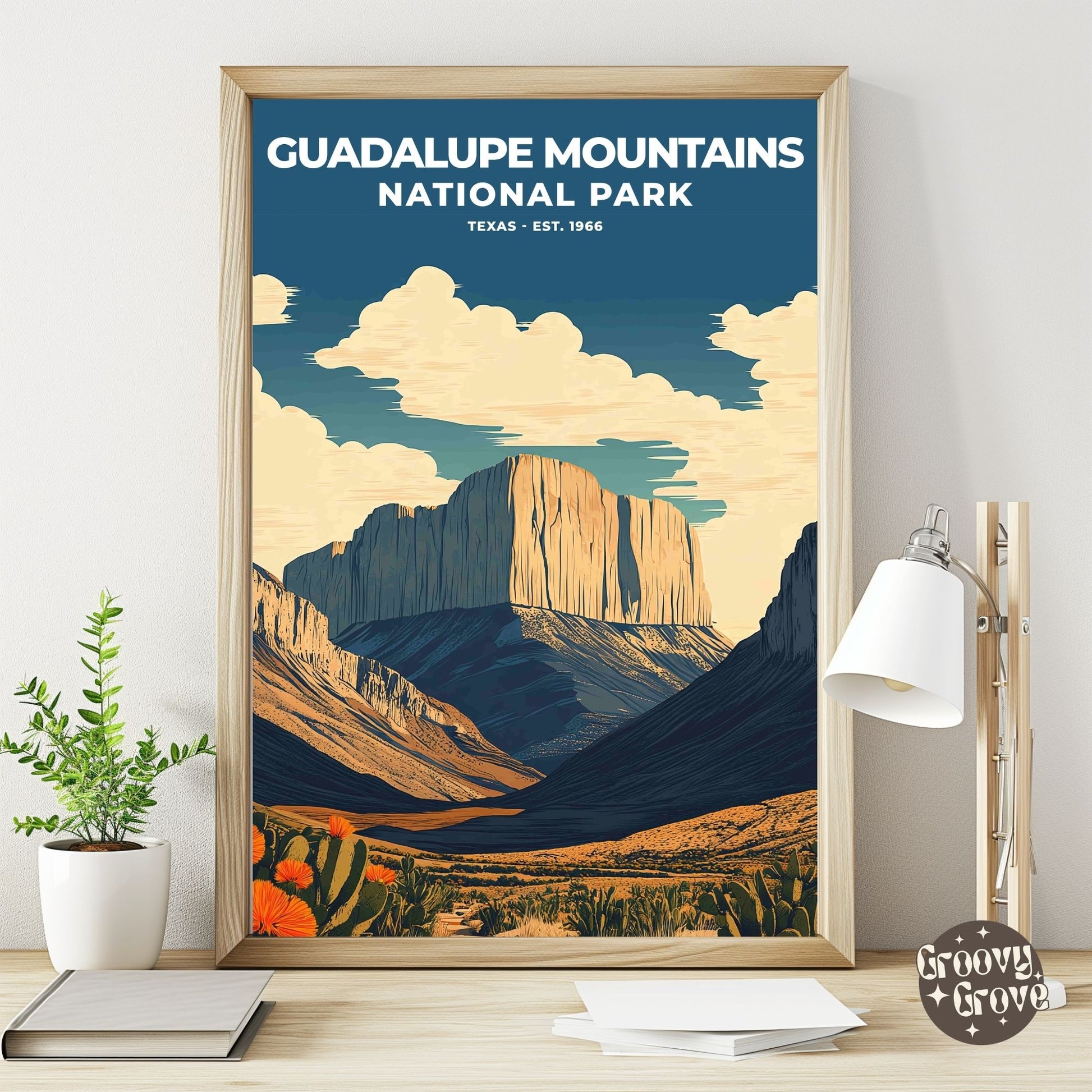 Guadalupe Mountains National Park Poster - GroovyGrove