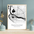 Vancouver Washington City Map Poster - GroovyGrove