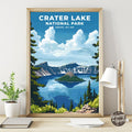 Crater Lake National Park Poster - GroovyGrove