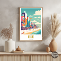 Miami Florida Poster - GroovyGrove