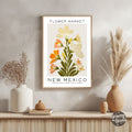 New Mexico Flower Market Poster - GroovyGrove