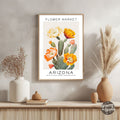 Arizona Flower Market Poster - GroovyGrove