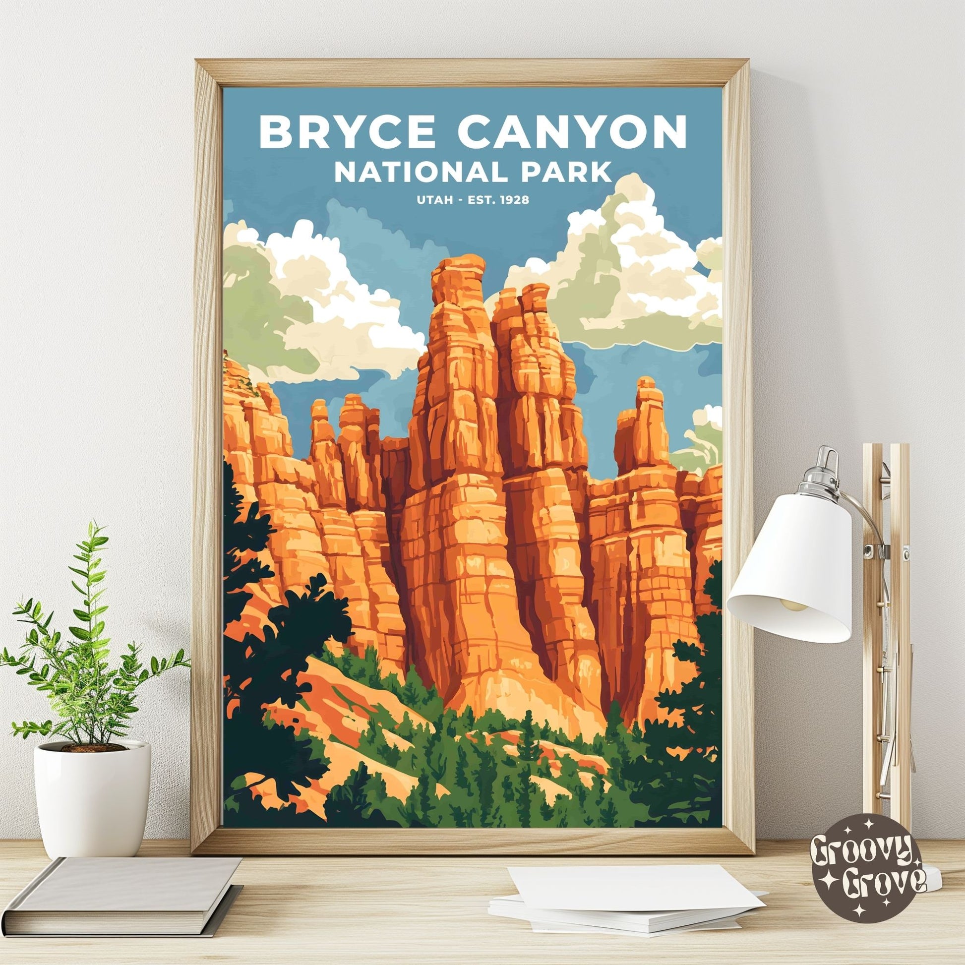 Bryce Canyon National Park Poster - GroovyGrove