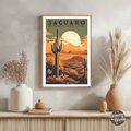 Saguaro National Park Vintage Poster - GroovyGrove