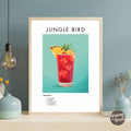 Jungle Bird Retro Cocktail Poster - GroovyGrove