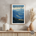 Great Smoky Mountains National Park Vintage Poster - GroovyGrove