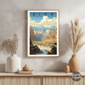 Zion National Park Vintage Poster - GroovyGrove