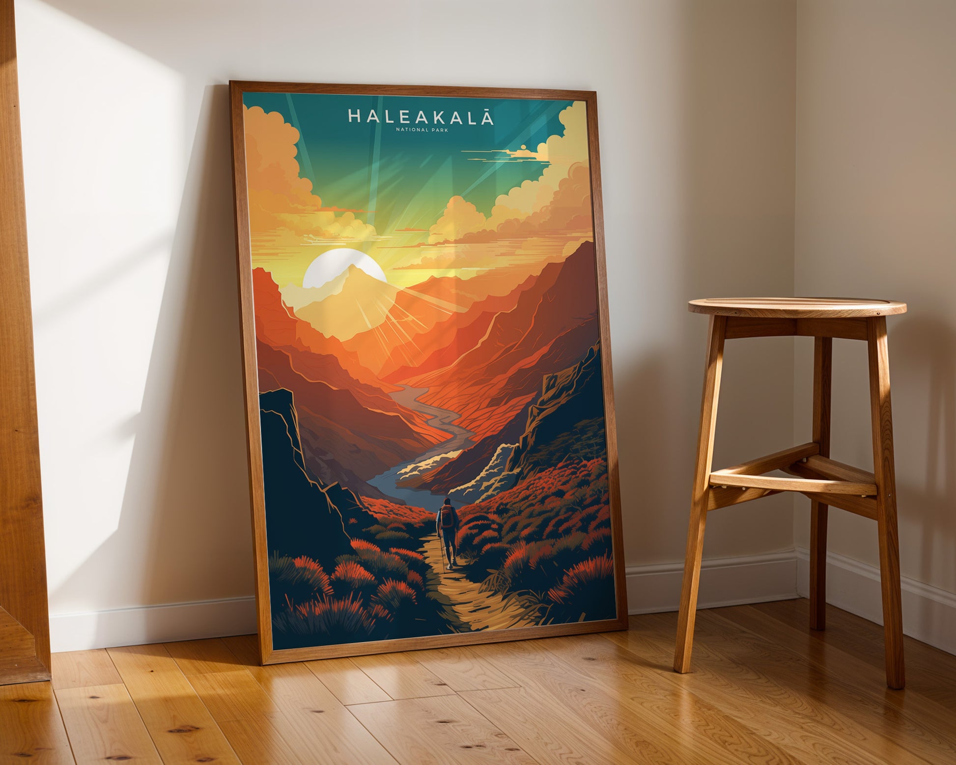 Haleakalā National Park Retro Poster - GroovyGrove