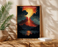 Hawaiʻi Volcanoes National Park Retro Poster - GroovyGrove