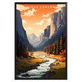 Kings Canyon National Park Retro Poster - GroovyGrove