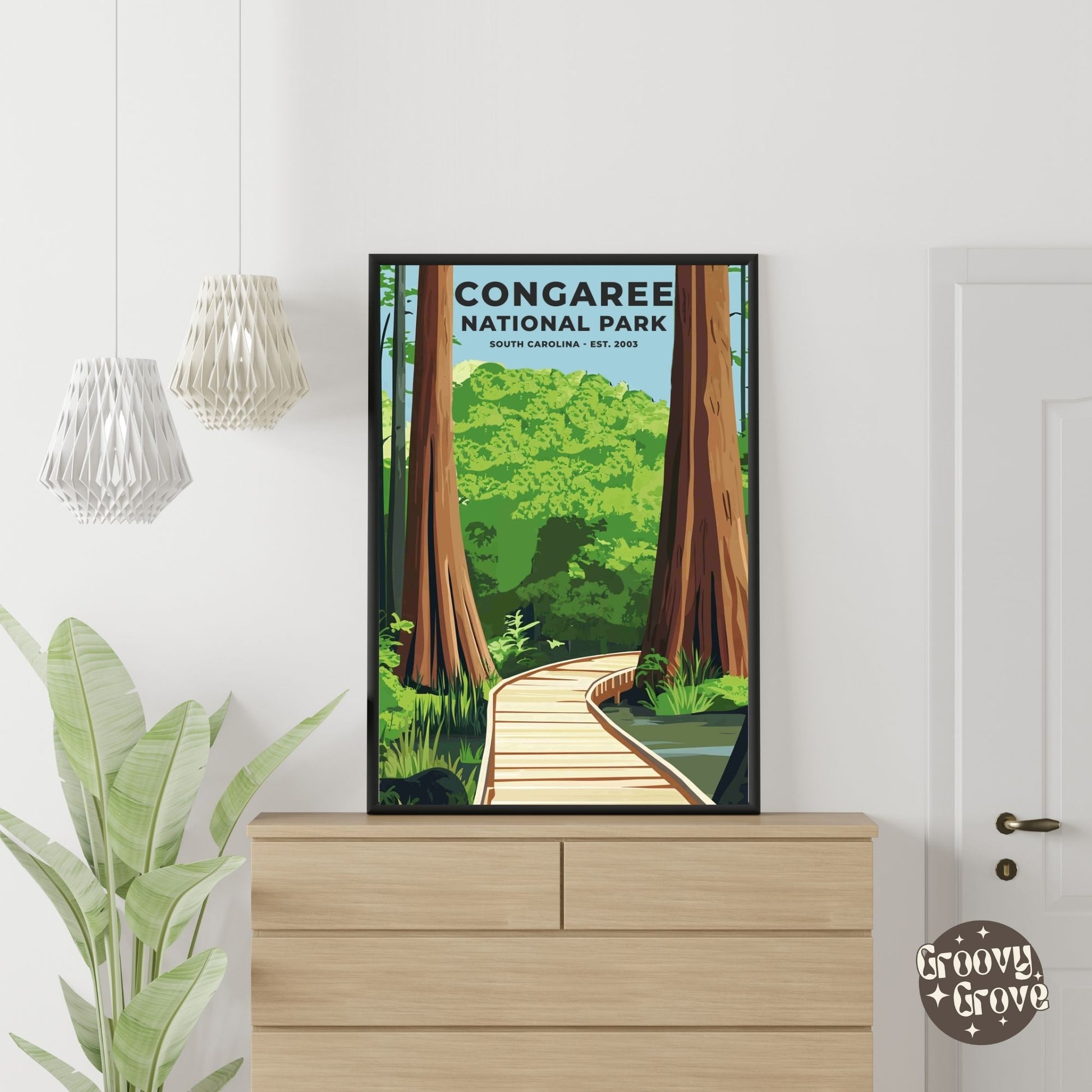 Congaree National Park Poster - GroovyGrove