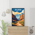 Big Bend National Park Poster - GroovyGrove