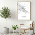 Boise Idaho City Map Poster - GroovyGrove