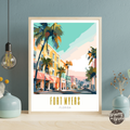 Fort Myers Florida Poster - GroovyGrove