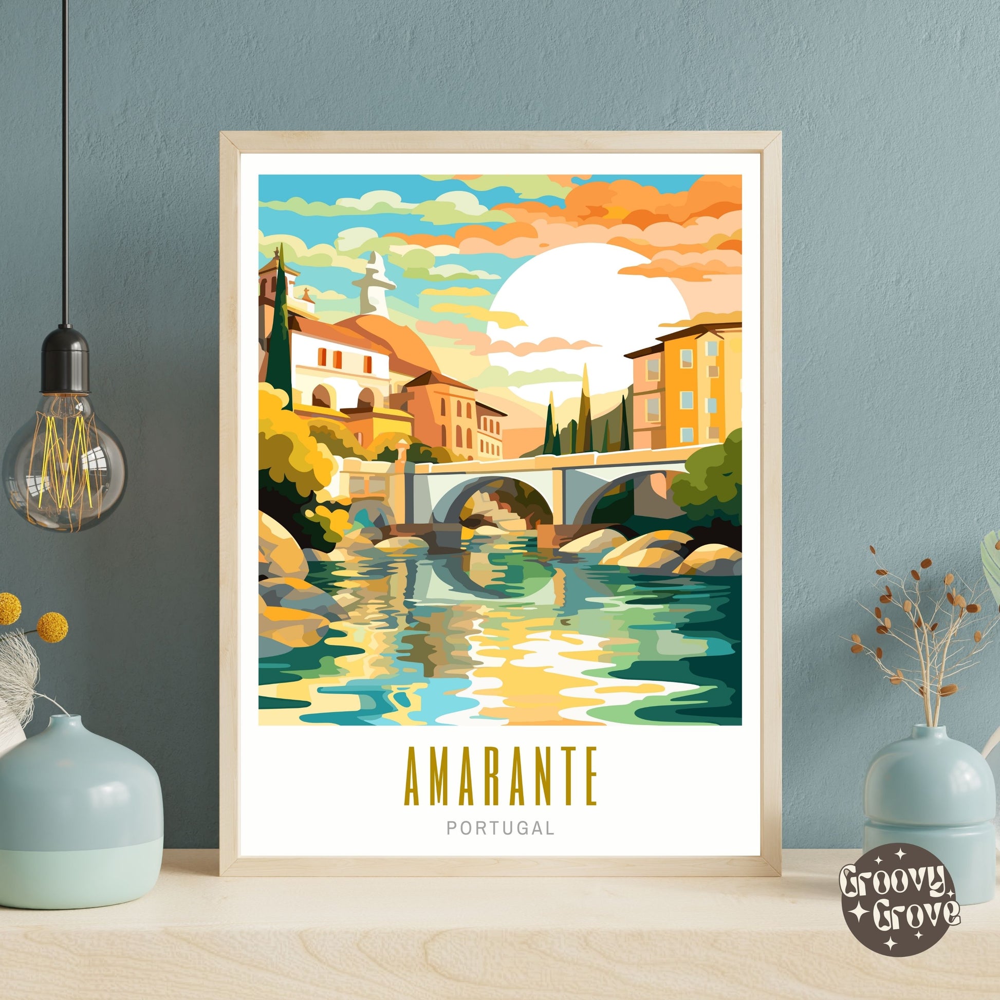 Amarante Portugal Poster - GroovyGrove