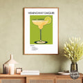 Hemingway Daiquiri Retro Cocktail Poster - GroovyGrove