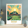 Green Bay Wisconsin Poster - GroovyGrove