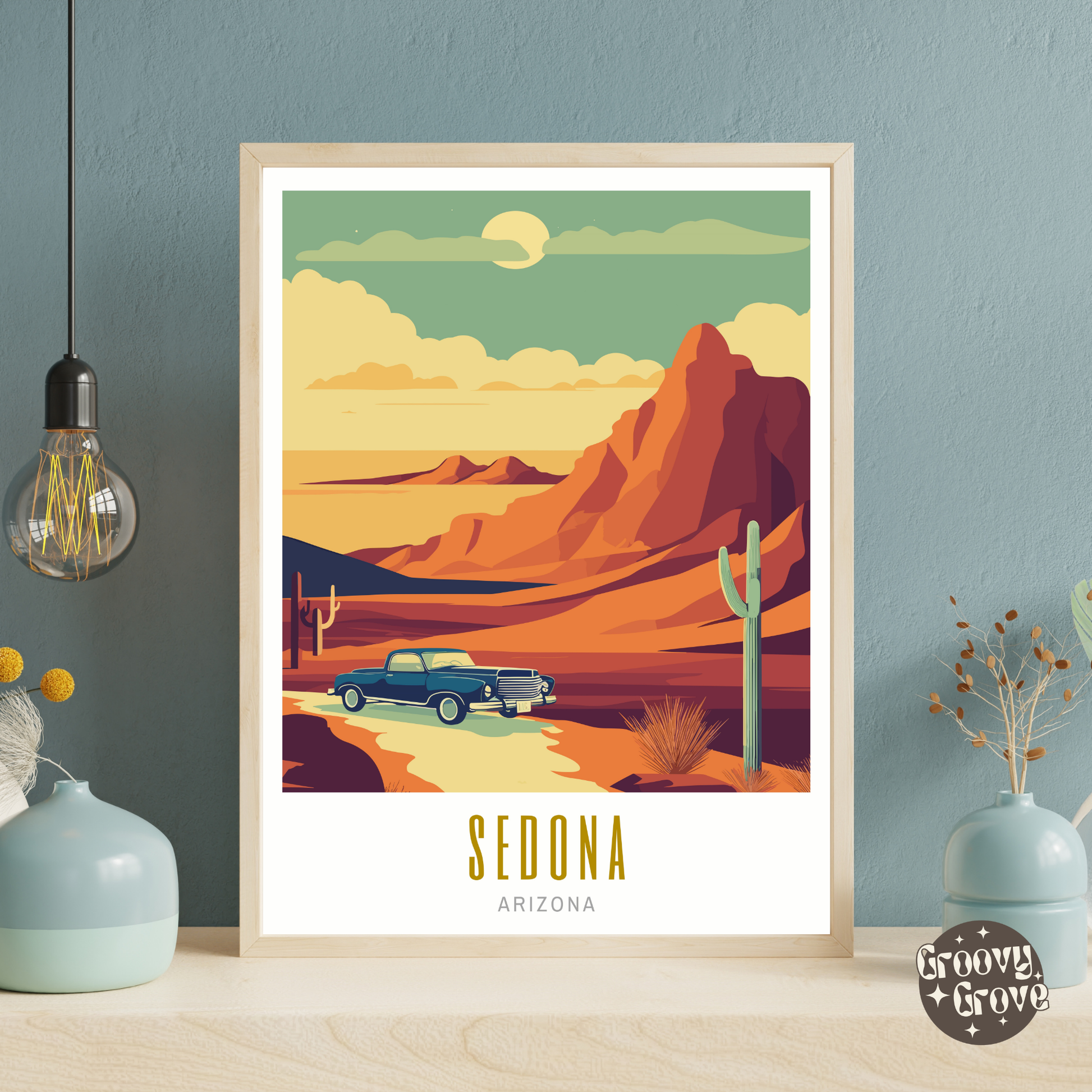 Sedona Arizona Poster - GroovyGrove