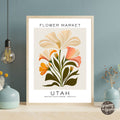 Utah Flower Market Poster - GroovyGrove