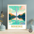 Washington D.C Poster - GroovyGrove