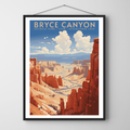 Bryce Canyon National Park Vintage Poster - GroovyGrove