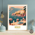 Monaco Poster - GroovyGrove