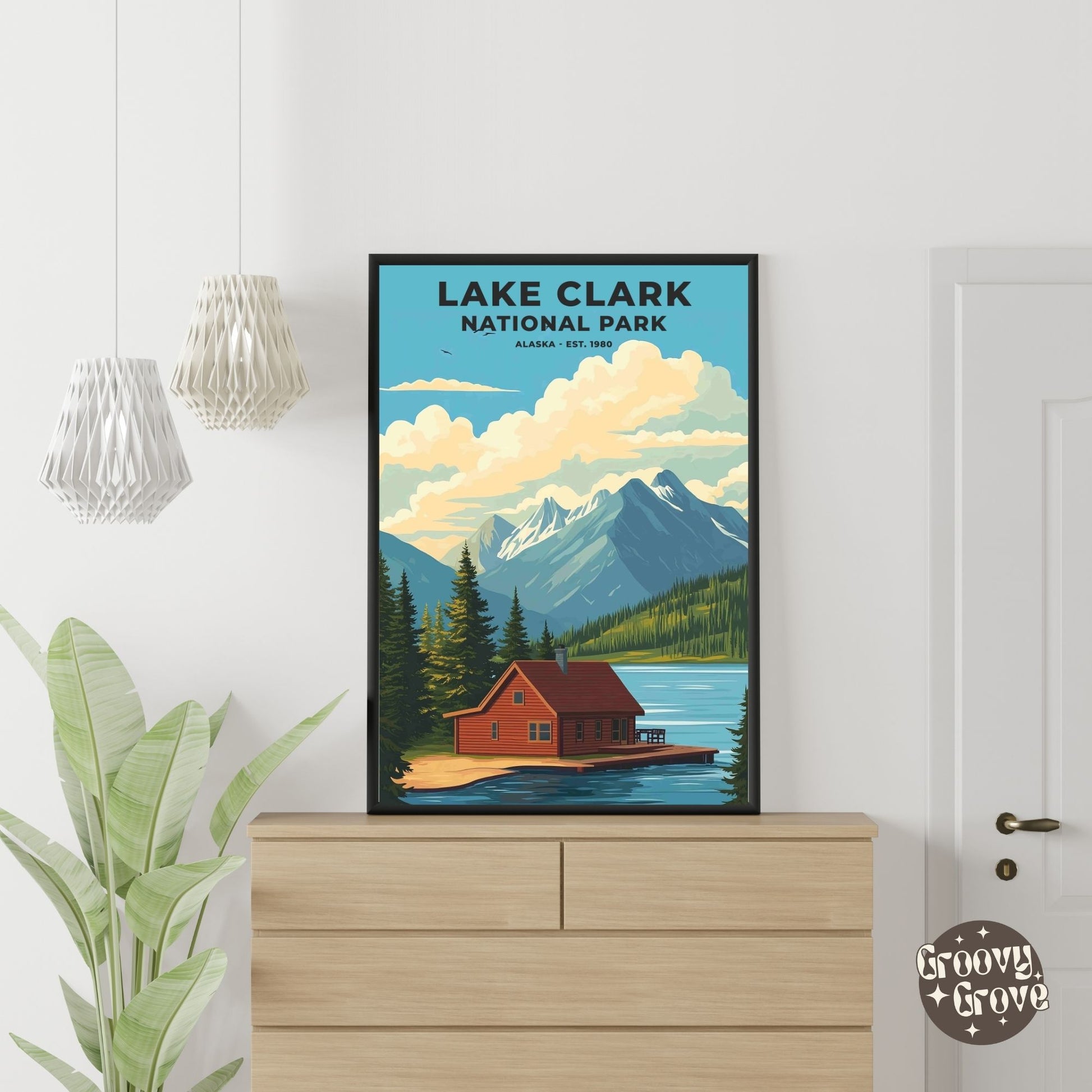 Lake Clark National Park Poster - GroovyGrove