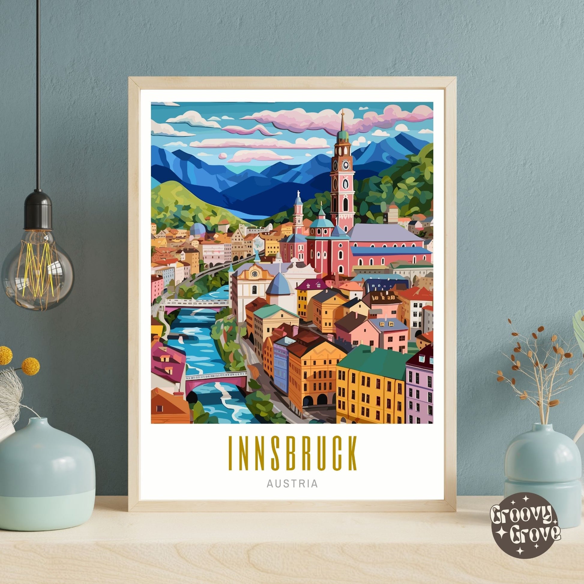 Innsbruck Austria Poster - GroovyGrove