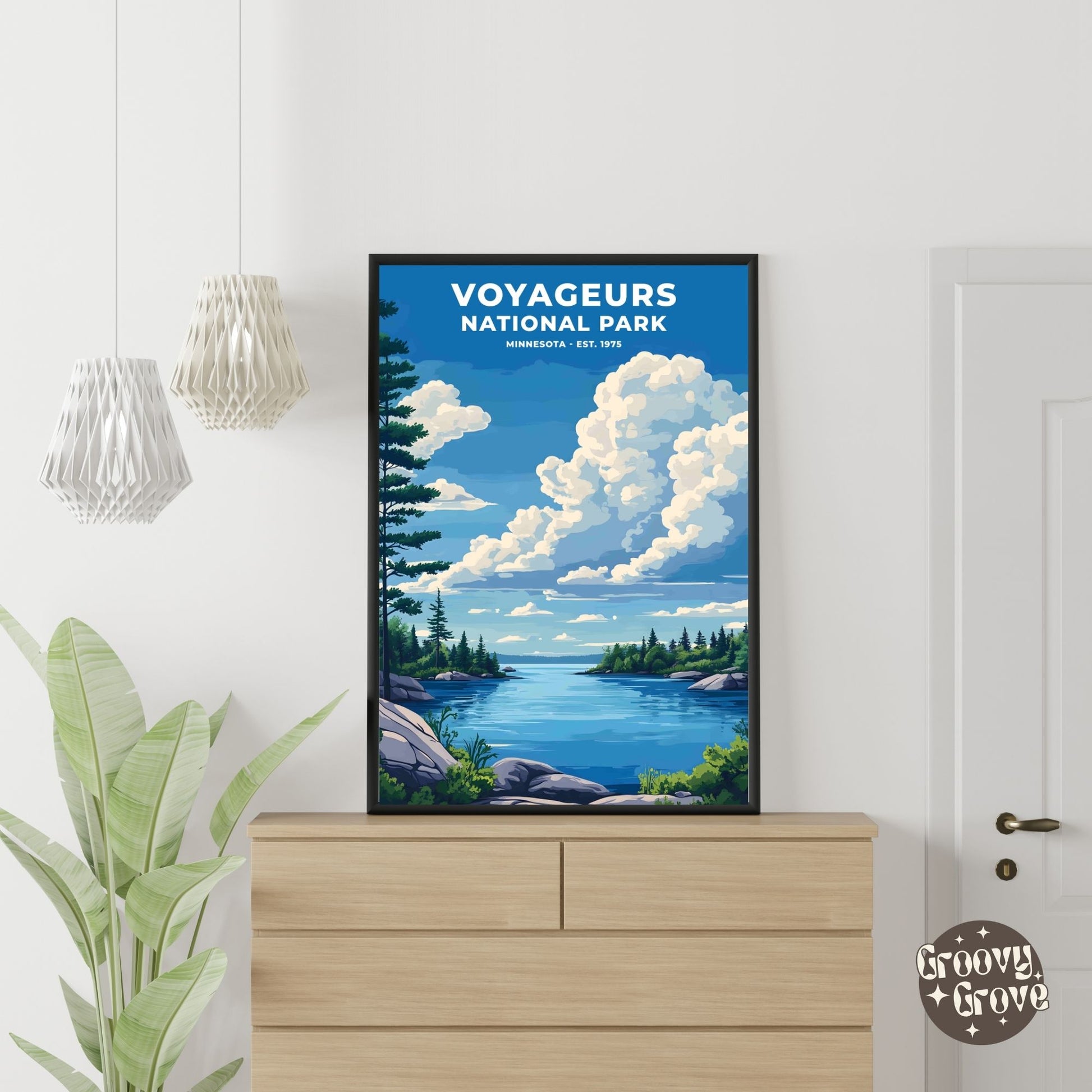 Voyageurs National Park Poster - GroovyGrove