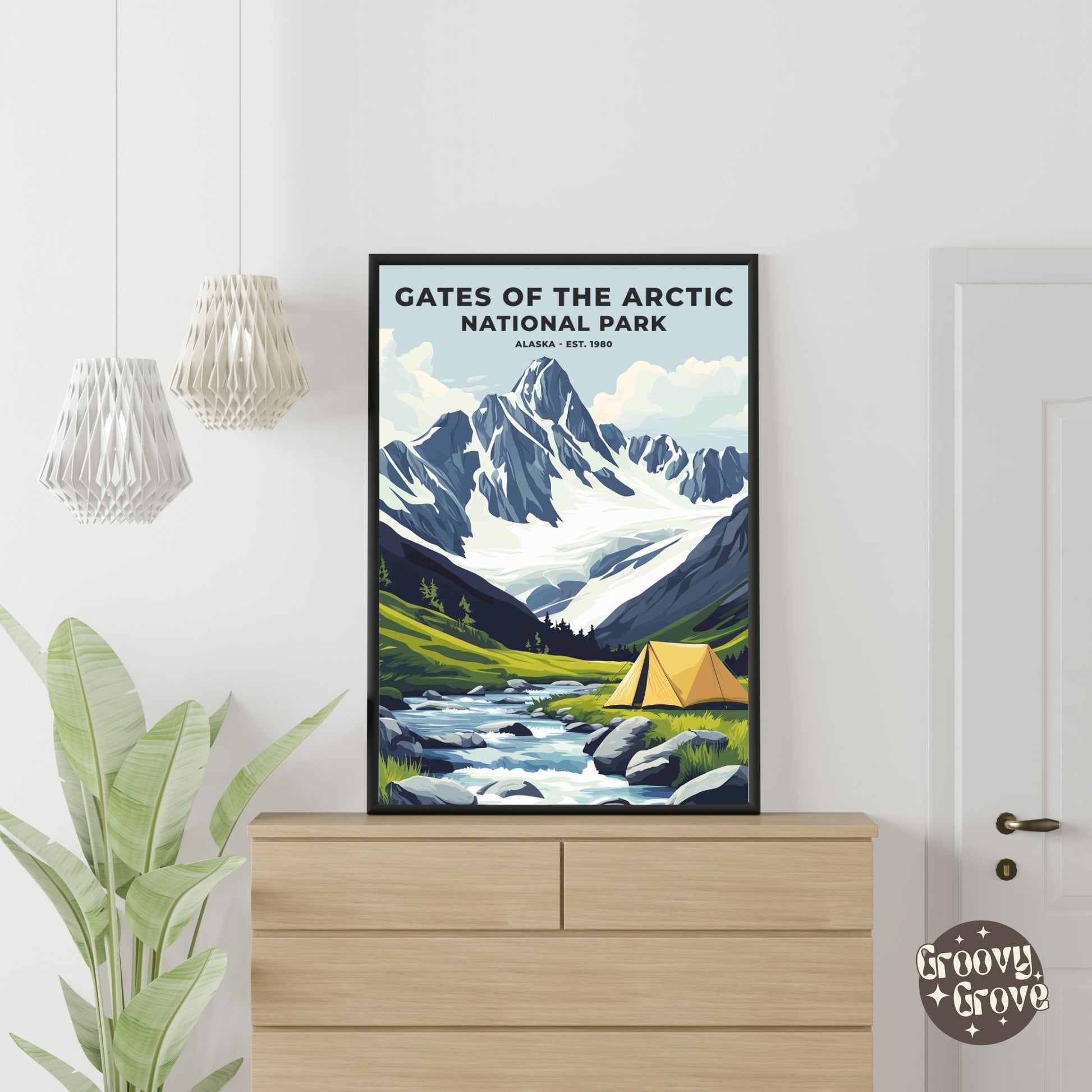 Gates of the Arctic National Park Poster - GroovyGrove