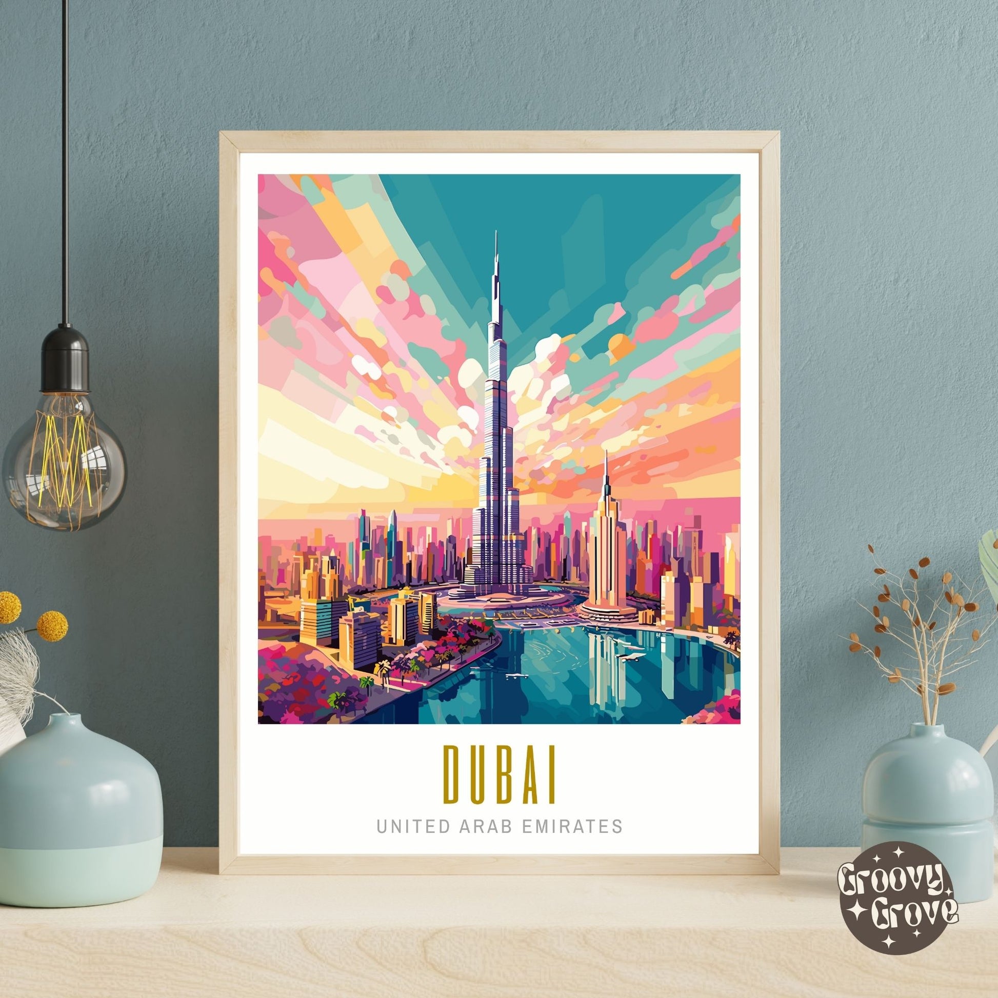 Dubai United Arab Emirates Poster - GroovyGrove