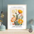 Arizona Flower Market Poster - GroovyGrove