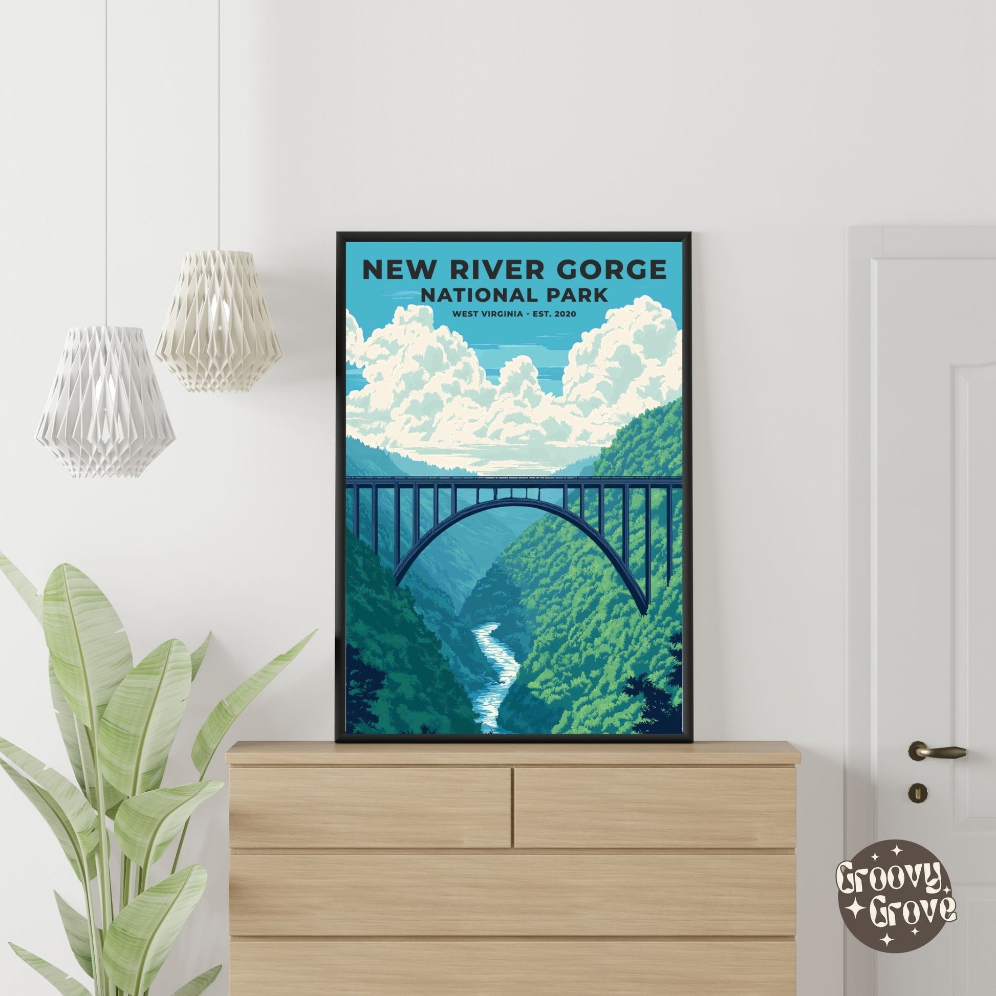 New River Gorge National Park Poster - GroovyGrove