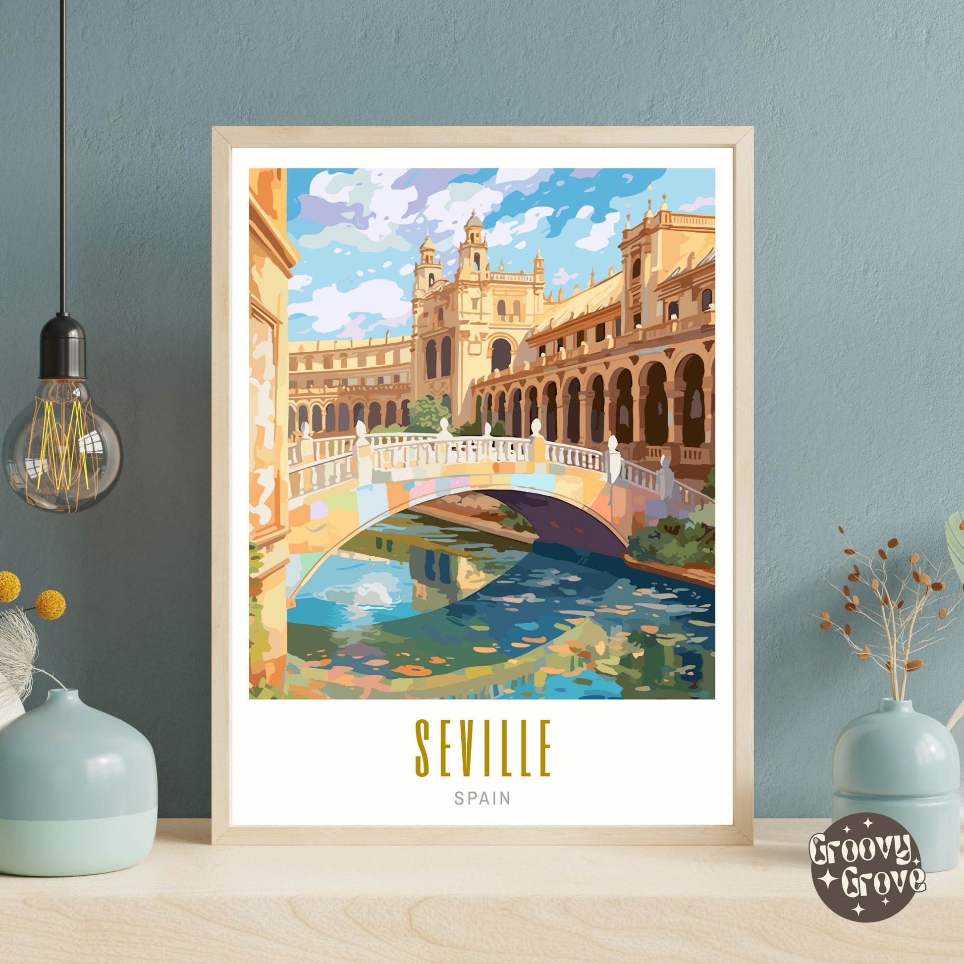 Seville Spain Poster - GroovyGrove