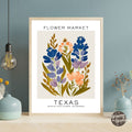 Texas Flower Market Poster - GroovyGrove