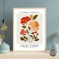 New York Flower Market Poster - GroovyGrove