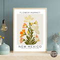 New Mexico Flower Market Poster - GroovyGrove