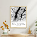 New York City Map Poster - GroovyGrove