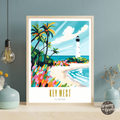 Key West Florida Poster - GroovyGrove