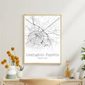 Lexington Kentucky City Map Poster - GroovyGrove