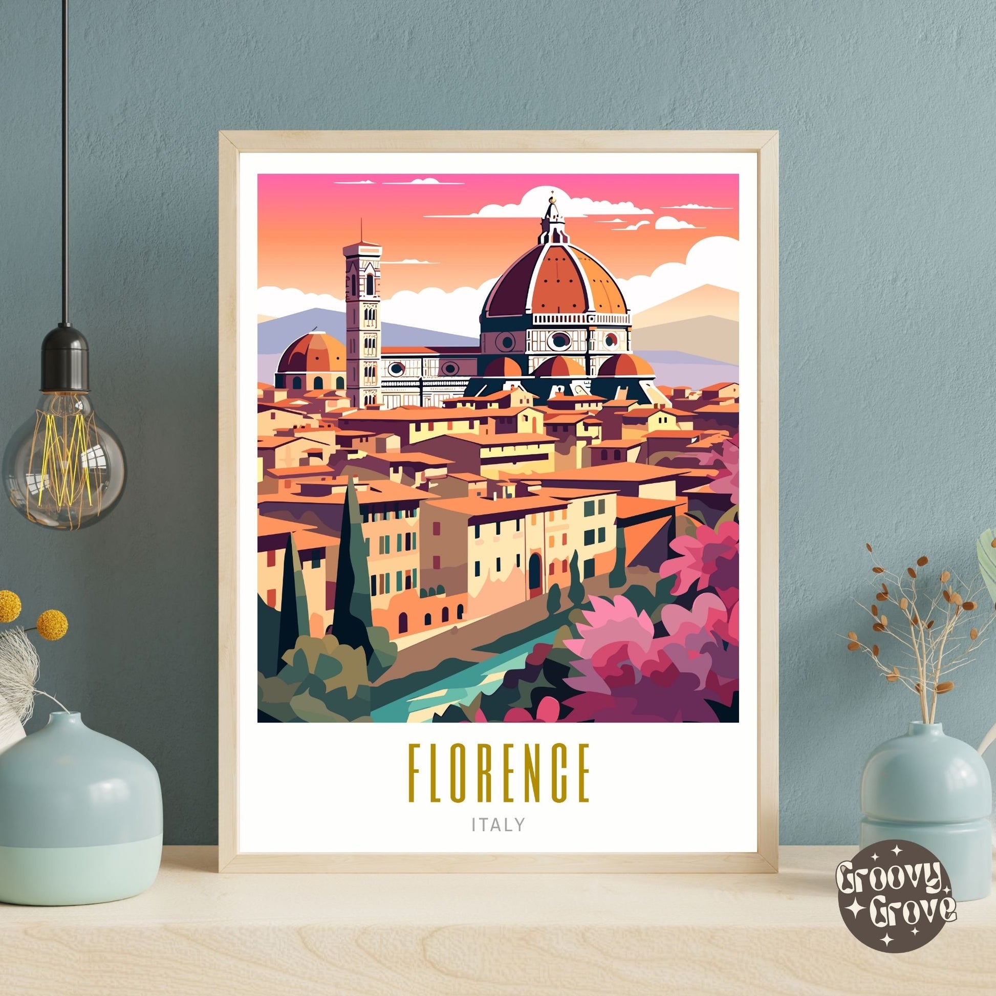 Florence Italy Poster - GroovyGrove